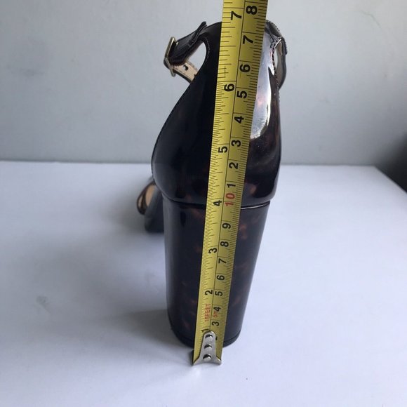 Chinese Laundry paten tortoise block heel sandals 8.5 - Picture 5 of 6